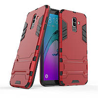 Чохол для Samsung J810 / J8 2018 Hybrid Armored Case червоний