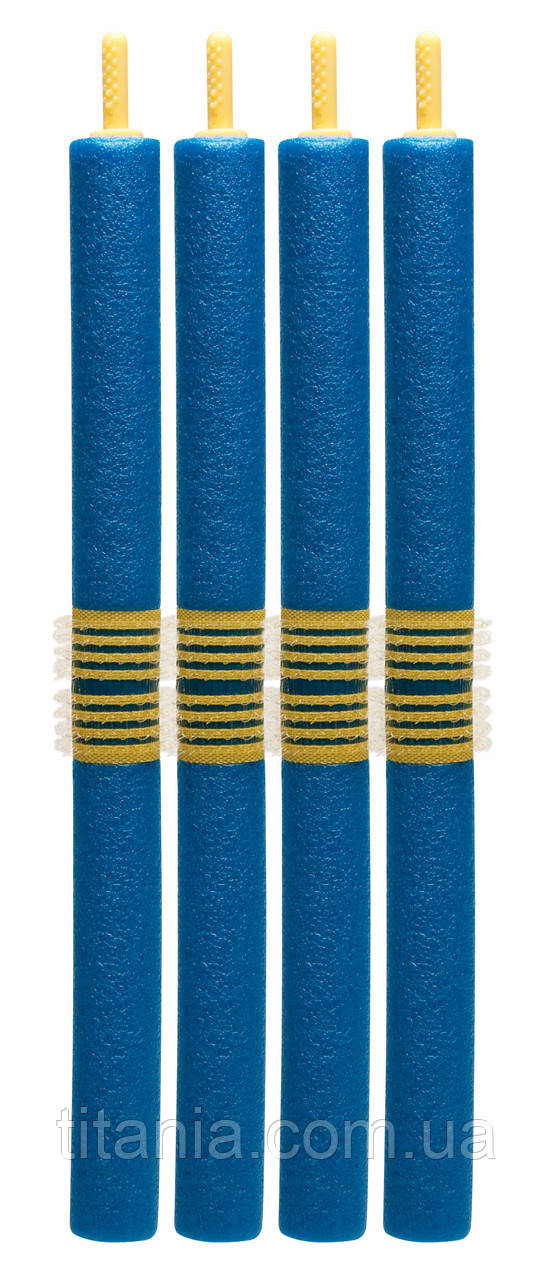 Бігуді-затискачі м'які, 15 x 180 мм, 4 штук. 8032, фото 1
