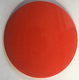 Пластина для виготовлення кап Друфософт (DRUFOSOFT) Dereve 3 мм х 120 мм, 42483-17, кругла червона, фото 2