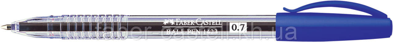 Кулькова ручка Faber-Castell Ball Реn 1423 синя, 0.7 мм, 142351