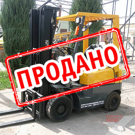 Газовий вилковий навантажувач 1,5 тонни TCM FG15N18T б/у, фото 1