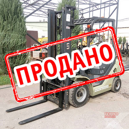Складаний вилковий навантажувач 2,5 тонни UN FL25T б/у, фото 1