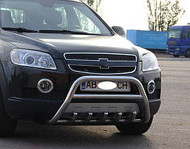 Передня дуга WT003 (нерж.) - 2006 Chevrolet Captiva+ 2011+ рр.