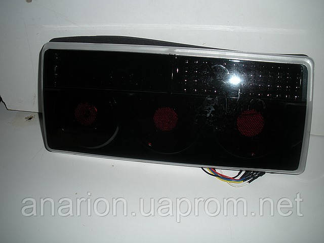 Задні стопи на ВАЗ 2107 (супер чорні) стиль Skyline №4. - фото 4 - id-p2444686