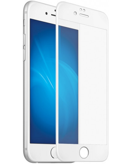 Full Glue захисне скло для iPhone 6 Plus - White