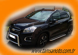 Передня дуга WT005 (нерж.) - Chevrolet Trax 2012+ рр.