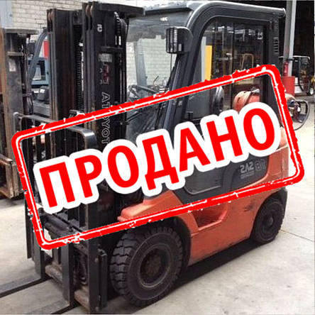 Японський газовий вилковий навантажувач Toyota FG18, навантажувачі б/у, фото 1