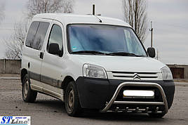 Кенгурятник WT003 нерж.) - Citroen Berlingo 1996-2008 рр.