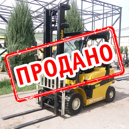Газовий вилочний навантажувач 2,0 тонни Yale GLP20VX б/у, фото 2