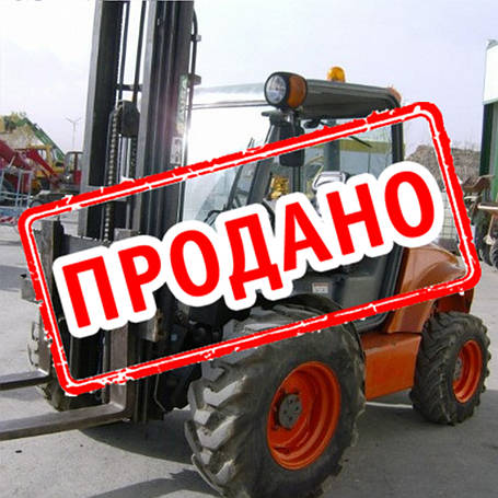 Дизельний вездеходный вилочний навантажувач Ausa C250H, навантажувачі підвищеної прохідності б/у, фото 2
