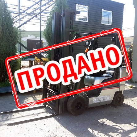 Газовий навантажувач 2,5 тонни Nissan MAPL02 A25LU б/у, фото 2