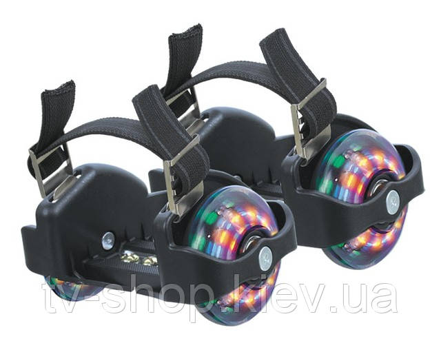 Ролики на п'яту + чохол Flashing Rollers (світло)