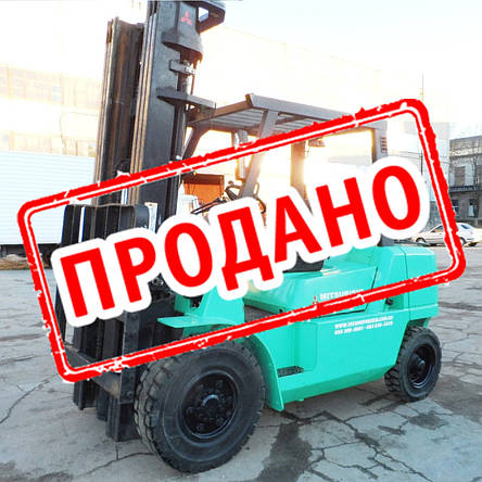Японський газовий вилковий навантажувач 4 тонни Mitsubishi FG40K б/у, фото 1