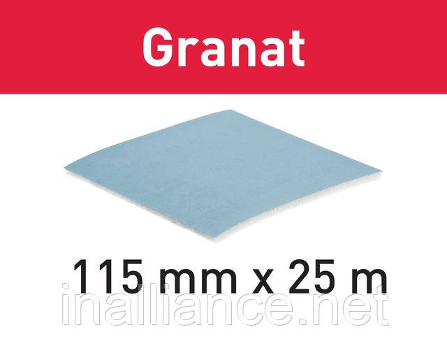 Шліфувальний матеріал StickFix в рулоні 115x25m P240 GR SOFT Granat Festool 497094