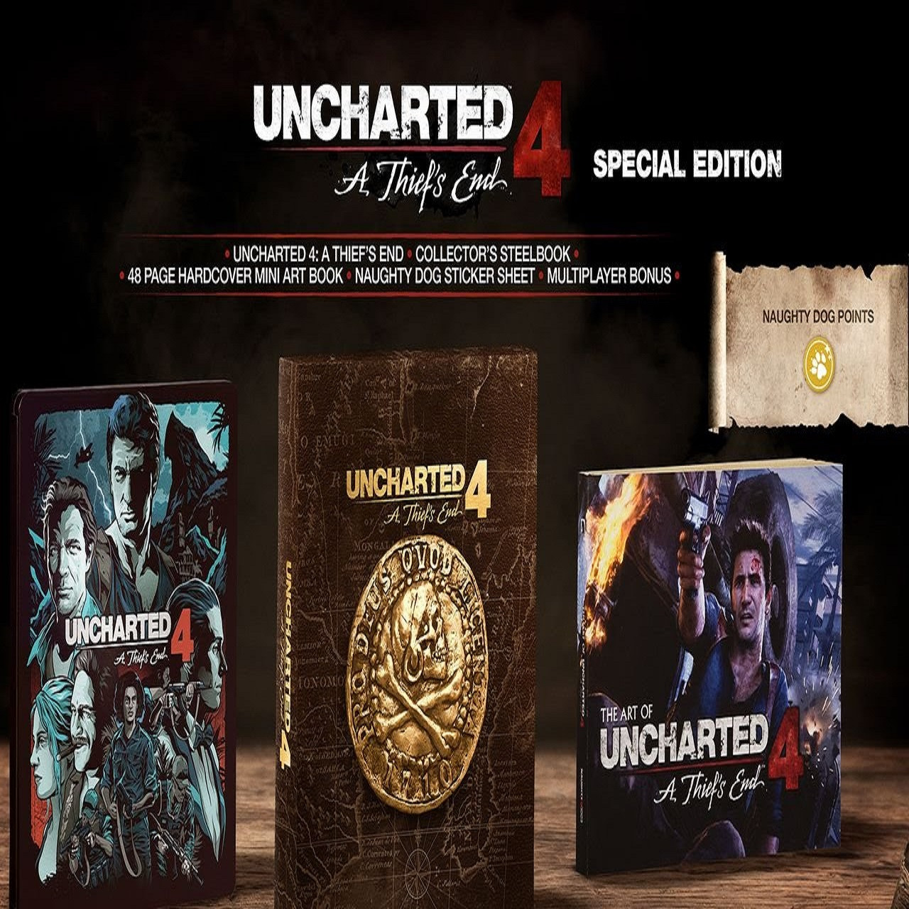 Uncharted 4: A Thief’s End Special Edition (російська версія) PS4 (Б/В)