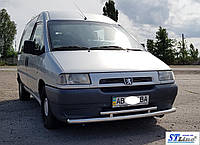 Передняя защита ST016 (нерж) - Citroen Jumpy 1996-2007 гг.