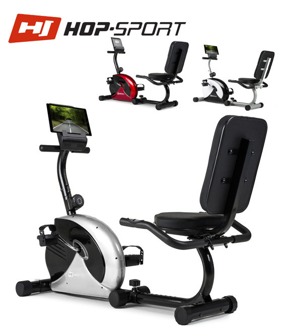 Велотренажер для здоров'я HS-65R VEIRON silver/black