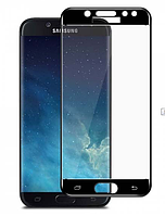 Защитное стекло для Samsung J530 Galaxy J5 (2017) (0.3 мм, 3D, с олеофобным покрытием) цвет черный