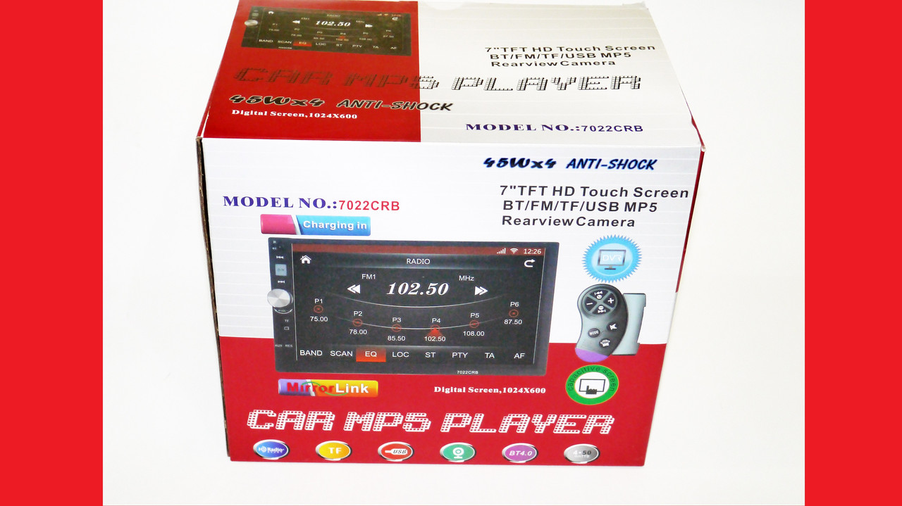 2din 7022 Автомагнитола USB+SD+Bluetooth - фото 2 - id-p387937334