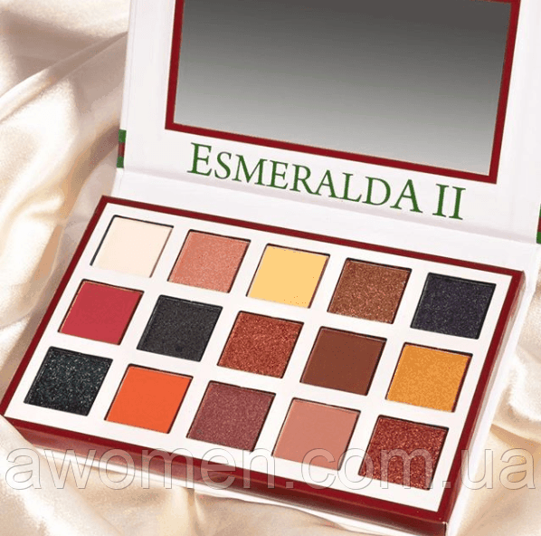 Тіні для повік Beauty Creations ESMERALDA PALETTE No 2, фото 1