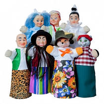 Ляльковий театр Буратіно (преміум упаковка, 7 персонажів)