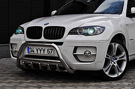 Кенгурятник (нерж.) - BMW X6 E-71 2008-2014 рр.