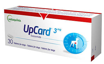 Апкард (Upcard) діуретик для собак, 3 мг 10 таб. (Торасемид)