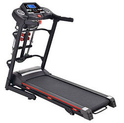 Електрична бігова доріжка Atleto A2 з масажером та гантелями