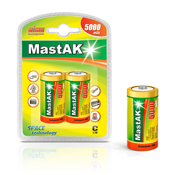 Акумулятор MastAK R14 ( 1,2 v 5000mAh Ni-Mh), фото 1