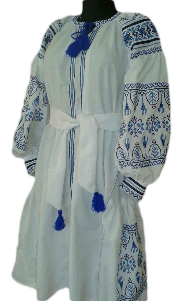 Вишита сукня "Серпня" PU-0029