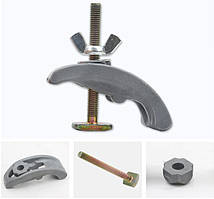 Струбцина, притискач пластиковий