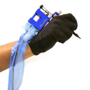 Одноразовий бар'єрний захист для тату апаратів і проводів (50х500мм), блакитний, фото 2