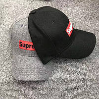 Зимові вовняні кепки бейсболки SUPREME оригінал