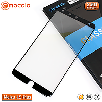 Захисне скло Mocolo Meizu 15 Plus Full cover (Black)