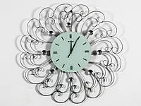 Часы настенные фигурные Magnetic Облако 60х60х5 см Стекло Металл (14149)