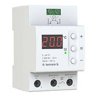 Терморегулятор на DIN-рейку TERNEO B 32 для теплого пола, тернео, датчик температуры, термостат