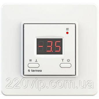 Терморегулятор TERNEO KT БІЛИЙ для антиобледенення, сніготиння, термостат Тернео, датчик температури, фото 1
