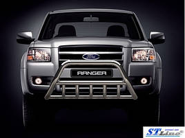 Кенгурятник WT003 (нерж) - Ford Ranger 2007-2011 рр.