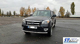 Передня захист ST008 (нерж) - Ford Ranger 2007-2011 рр.