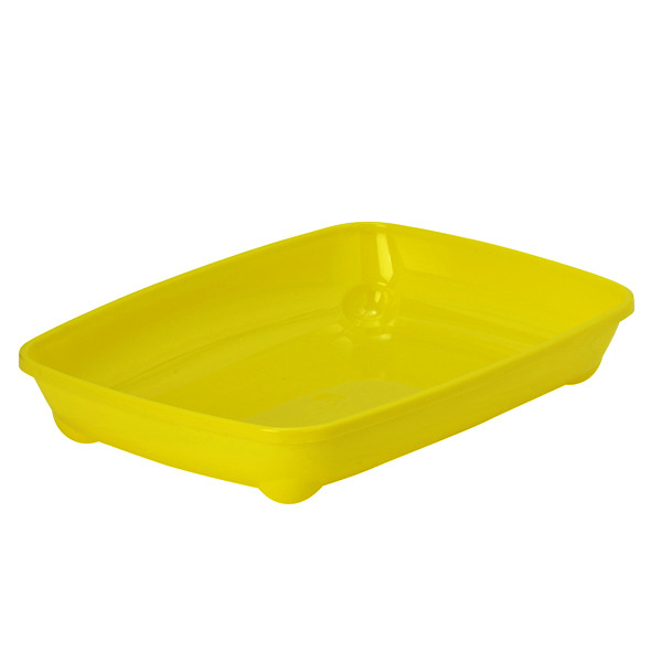 Туалет Moderna Arist-O-Tray для кошенят, 27.9х37х6.2 см лимонний