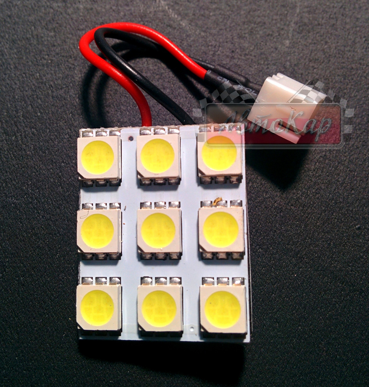 SOLAR Led лампа C5W 9SMD діодів 1 шт.