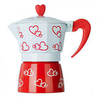 Гейзерная кофеварка 3 чашки Hearts R16593