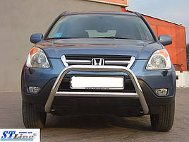 Кенгурятник WT005 (нерж.) - Honda CRV 2001-2006 рр.