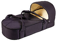 Люлька-переноска для дитини новонародженого Babyroom з твердим дном чорна