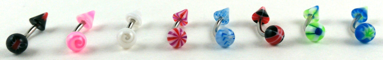 Пирсинг / Пірсинг / Piercing №65, Цвет: Микс, 10 шт.