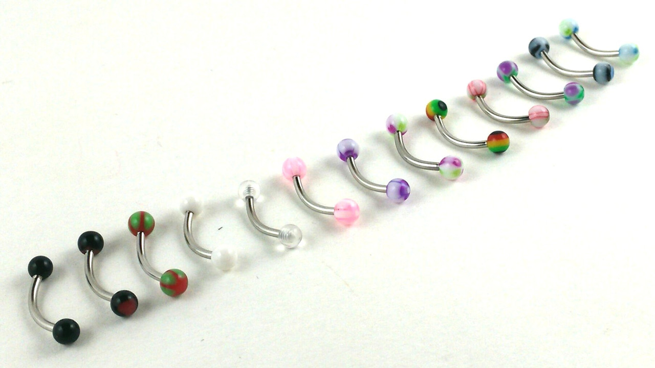 Пирсинг / Пірсинг / Piercing №66, Цвет: микс, Упаковка: 10 шт.