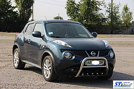 Кенгурятник QT012 (нерж) - Nissan Juke 2010+ рр.