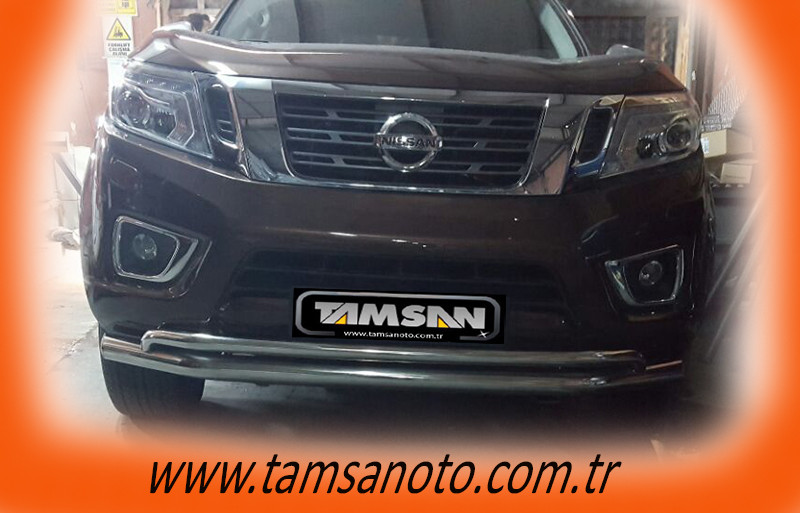 Передній вус ST017 (нерж) - Nissan Navara NP300 2016+