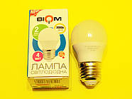 Лампа LED 4W E27, BIOM BT-543, 3000K