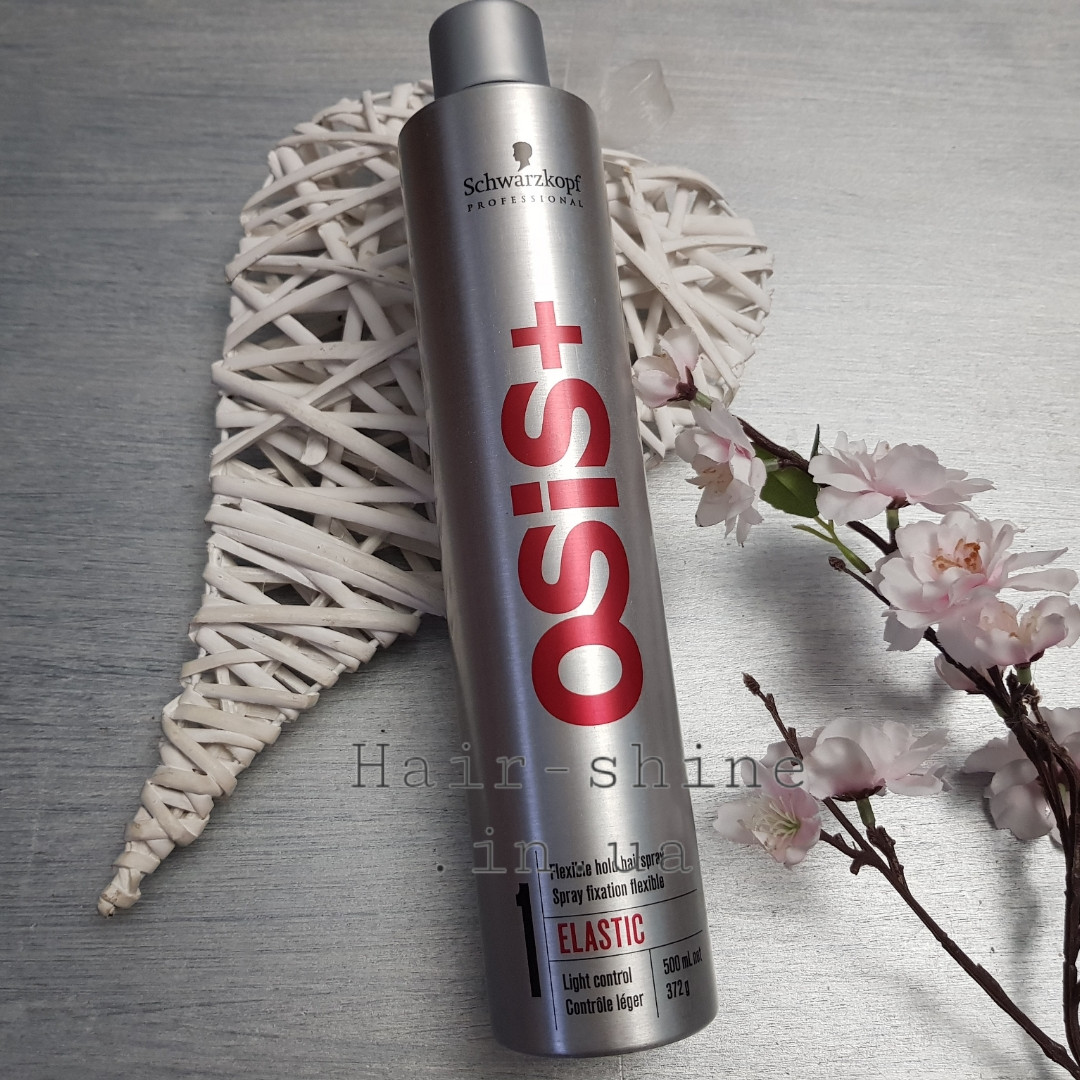 Лак для волосся еластичної фіксації Schwarzkopf Professional Osis+ Elastic l 500 ml